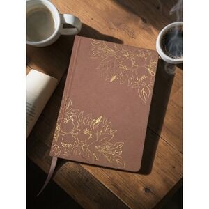 Pink & Gold Foil Velvet Lined Target Threshold Journal Notebook | 96sheets | 5x7